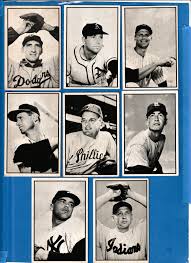 Every major league baseball player who has appeared on a baseball card, has a cards tab on their respective page. 1953 Bowman B W 57 Andy Pafko Braves