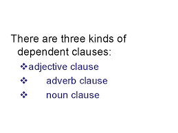 It can be a full sentence or just part of it. Adjective Adverb And Noun Clauses V Identifying V