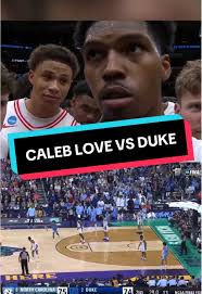 Caleb Love Technical Vs Wisconsin
