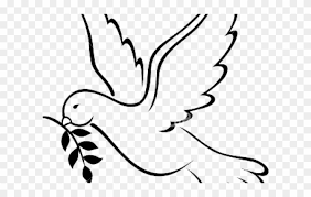 Do you want to learn how to draw a dove with an olive branch easy for beginners. Drawn Spirit Peace Bird Drawing Of Dove For Peace Clipart 1642054 Pinclipart