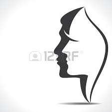 Man Face Silhouette Men Women Face Male Face Man And Woman Silhouette Silhouette Illustration