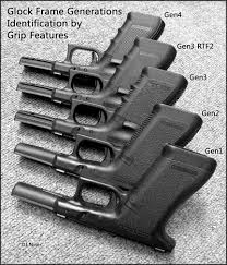 Vintage Outdoors Glock Generations Chart