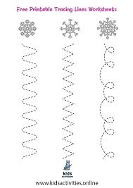 Most children learn their ordinal numbers in kindergarten. Free Printable Tracing Lines Worksheets For 4 Year Olds Kids Activities
