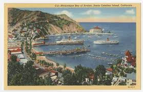 Santa catalina island — one of the californian channel islands, located off los angeles in. Picturesque Bay Of Avalon Santa Catalina Island California Library Digital Collections Uc San Diego Library