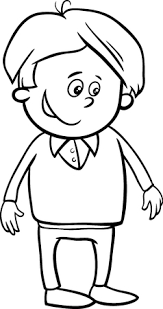 Maybe you would like to learn more about one of these? Ilustracion De Dibujos Animados En Blanco Y Negro De Nino En Edad Preescolar O Primaria Pagina Para Colorear Nino Ilustraciones Vectoriales Clip Art Vectorizado Libre De Derechos Image 83651236