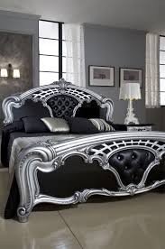 Black And Silver Bedroom Set In 2020 Silver Bedroom White Bedroom Decor Black And Silver Bedroom