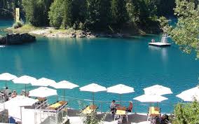 Strandbad Schweiz Caumasee Flims Reisefotos Strandbad Reisen