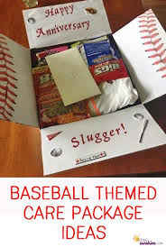 Baseball bats gifts by age. Baseball Themed Care Package Seeing Sunshine Boyfriend Care Package Baseball Gifts Baseball Boyfriend