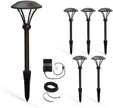 Malibu Celestial 6 Pack Led Pathway Lights Led Low Voltage Landscape Lighting Garden Light For Driveway Yard Lawn Pathway Garden 8406 2904 06 Amazon Com