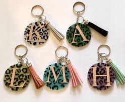 Excited To Share This Item From My Etsy Shop Custom Glitter Keychain Cheetah Print Acrylic Keychain Personalized Ke Keychain Design Keychain Clay Keychain