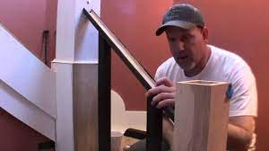 Build removable stair rail pt 1 february 2021 if you have a narrow stairway it might be a good idea to build a handrail assembly that can be easily removed to allow large items to be moved up and down th. Build Removable Stair Rail Pt 3 Youtube