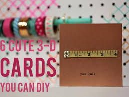If you enjoy making cards and collecting card making tips, then you'll love these diy baby cards!. 6 Easy Diy Cards You Can Make In 5 Minutes Or Less Hgtv Crafternoon Hgtv