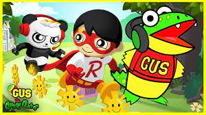 Red titan is brave, kind, and his superpower is his strength! Ryan Toysreview Wallpapers Wallpaper Cave