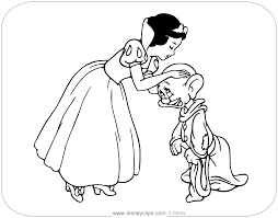 Here is a beautiful collection of snow white and the seven dwarfs coloring pages to print out snow white coloring pages 4. Snow White And The Seven Dwarfs Coloring Pages 2 Disneyclips Com