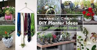 Caring for your planters helps them last longer and keeps your plants looking attractive. 29 Insanely Creative Diy Planter Ideas From Household Items Balcony Garden Web