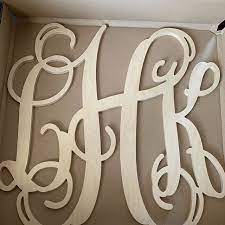 Anchor Monogram Wooden Letters Ship Wheel Monogram Decor Etsy Wooden Name Signs Monogram Wall Decorative Monogram