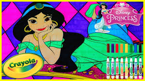 Princess Jasmine Crayola Giant Color By Number Disney Princess Color Disney Princess Coloring Pages Princess Coloring Pages Disney Princess Colors