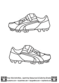 Black And White Soccer Cleats Clipart Soccer Shoes For Kids Coloring Page Coloring Pages Kids Coloring Books Coloring Pages For Kids