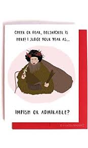 Belsnickel Dwight Schrute Holiday Card The Office Christmas Card Office Birthday Office Cards Office Christmas