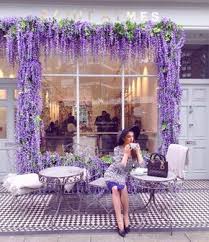 Floral Cafes In London 2018 Trend Instagram 2018 Flower Cafe Coffee Shop Design Floral
