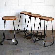 5 out of 5 stars. Onyx Matt Black Industrial Vintage Rustic Bar Stool Light Wooden Tractor Seat Ebay