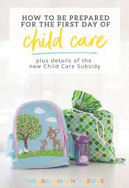 We tend to think of children in care as those who have been taken away from their families by she can understand how other parents might judge her story but thinks that until you experience it mei lai lu was voluntarily put into care when she was 12. How To Be Prepared For The First Day Of Child Care The Organised Housewife