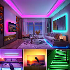Fast charging for your smartphone or tablet. Led Strip Lights For Bedroom Ct Capetronix 16 4ft Rgb Color Changing Flexible Light Strips Kit With 24key Ir Remote 150 Smd5050 Leds Tape Lights Ideal For Living Room Kitchen Bar Decoration Pricepulse