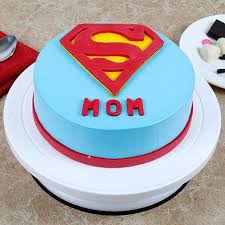 Have a fabulous birthday, mom. Buy Super Mom Cake Online At Best Price Od