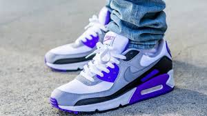 Nike Air Max 90 Og Hyper Grape On Feet Sneaker Review In 2020 Nike Air Max Air Max Nike Air Max 90