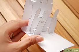 Instead of paint, this one is decorated with duct tape for a less messy and more durable finish. How To Make A Castle Pop Up Card Robert Sabuda Method