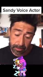 Sandy Voice actor Patrick Pedraza #brawlstars #supercell #sandy