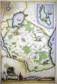 Dies kann unterschiedliche gründe haben. Blue Rhino Map Tanzania Tansania Reisetagebuch Karten