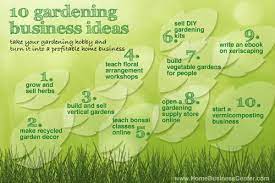 10 Gardening Business Ideas For Home Based Entrepreneurs Home Garden Design Landscaping Business Cards Home And Garden