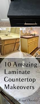 Choosing the right type of countertop is one of the most important aspects of kitchen and bathroom design that goes beyond the aesthetic. 10 Amazing Laminate Counter Top Makeovers How To Build It