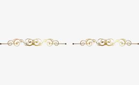 Continental Gold Line Separators Vector Material Line Spacing Material Vector Line Spacing Separator Png And Vector With Transparent Background For Free Down Gold Line Gold Vector