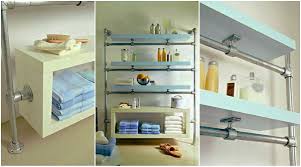 The best bathroom storage ideas suddenly make small bathrooms feel bigger! 40 Bathroom Shelf Ideas You Can Build Yourself Simplified Building