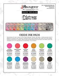 Rgb Codes For Distress Oxide Inks Distress Ink Distress