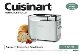 Scopri ricette, idee per la casa, consigli di stile e altre idee da provare. Cuisinart Cbk 200 Instruction Booklet Pdf Download Manualslib