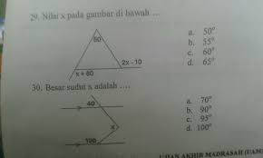 Mons pubis adalah gundukan jaringan lemak yang terdapat di bagian bawah perut. Nilai X Pada Gambar Di Bawah Adalahdan Besar Sudut X Adalah Tolong Di Jawab Ya Brainly Co Id