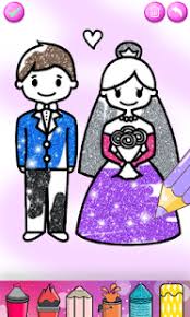 Glitzer Hochzeit Malbuch Kinder Malvorlagen Apps Bei Google Play