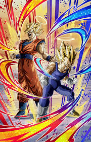 This db anime action puzzle game features beautiful 2d illustrated visuals and animations set in a dragon ball world where the timeline has been thrown into chaos, where db characters from the past and present come face to face in new and exciting battles! Lr Angel Goku And Vegeta Dragon Ball Z Dokkan Battle Anime Dragon Ball Super Dragon Ball Artwork Dragon Ball Art