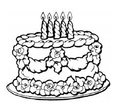 With the candied frosting rim, it's a ton of fun for any party. Get This Birthday Cake Coloring Pages Free Printable 9466
