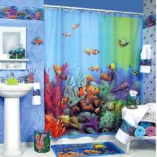 Wallpaper Murals Best Wall Murals Kids Bathroom Themes Ocean Bathroom Kids Shower Curtain
