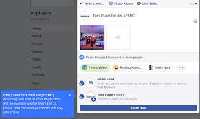 Aside from the sponsored denotation, and, presumably, an increase in production value, they look just like organic posts. Guide Facebook Stories Fur Pages Allfacebook De