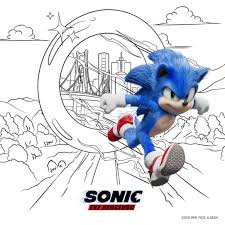 Simply do online coloring for amazing sonic coloring page directly from your gadget, support for ipad, android tab or using our web feature. Sonic The Hedgehog Movie Printables In The Playroom