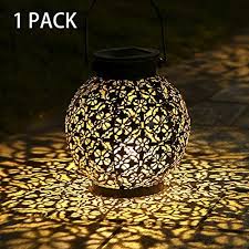 Lanterne Solaire Tomshine Led Lampe Lanterne Exterieure Etanche Ip44 Sans Fil Rechargeable Pour Ga En 2020 Eclairage Solaire Exterieur Lanterne Solaire Lampes Solaires