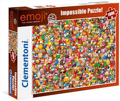 Maybe you would like to learn more about one of these? Buy The Clementoni Puzzle Emoji Impossible Puzzle 1000 Pieces In Puzzles Sanity