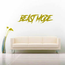 Burger beast with the guinness world record. Beast Mode Vinyl Car Truck Window Decal Sticker