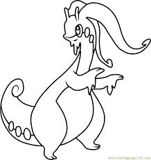 Search through 623,989 free printable colorings at getcolorings. Goodra Pokemon Coloring Page For Kids Free Pokemon Printable Coloring Pages Online For Kids Coloringpages101 Com Coloring Pages For Kids