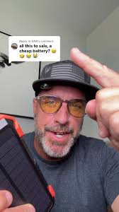 Replying to @DAN comnent: “all this to sale, a cheap battery? 😆 🤣 😂...